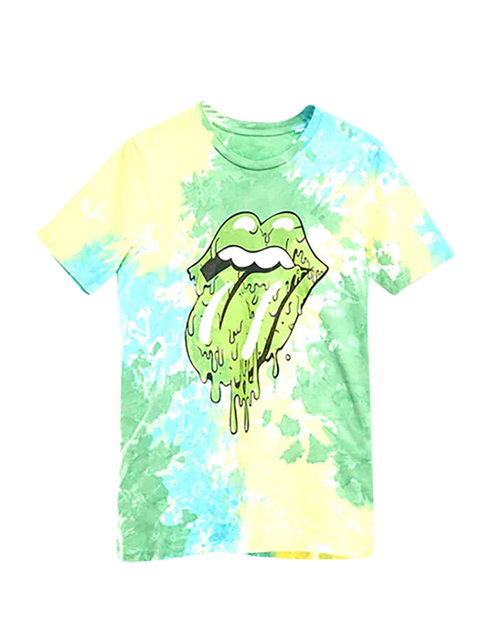 Tie Dye Slime Tongue Kids T-Shirt