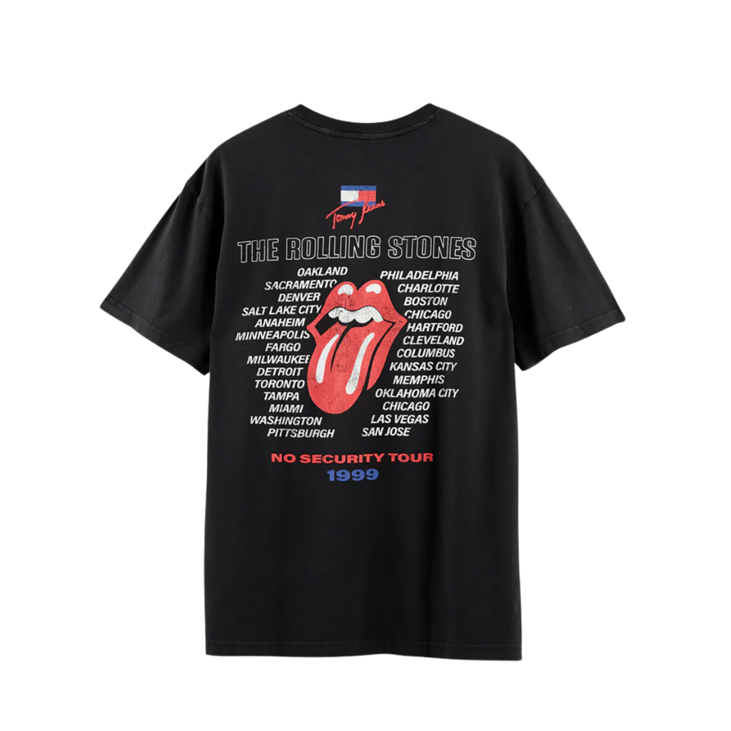 Stones x Tommy Hilfiger T-Shirt Back