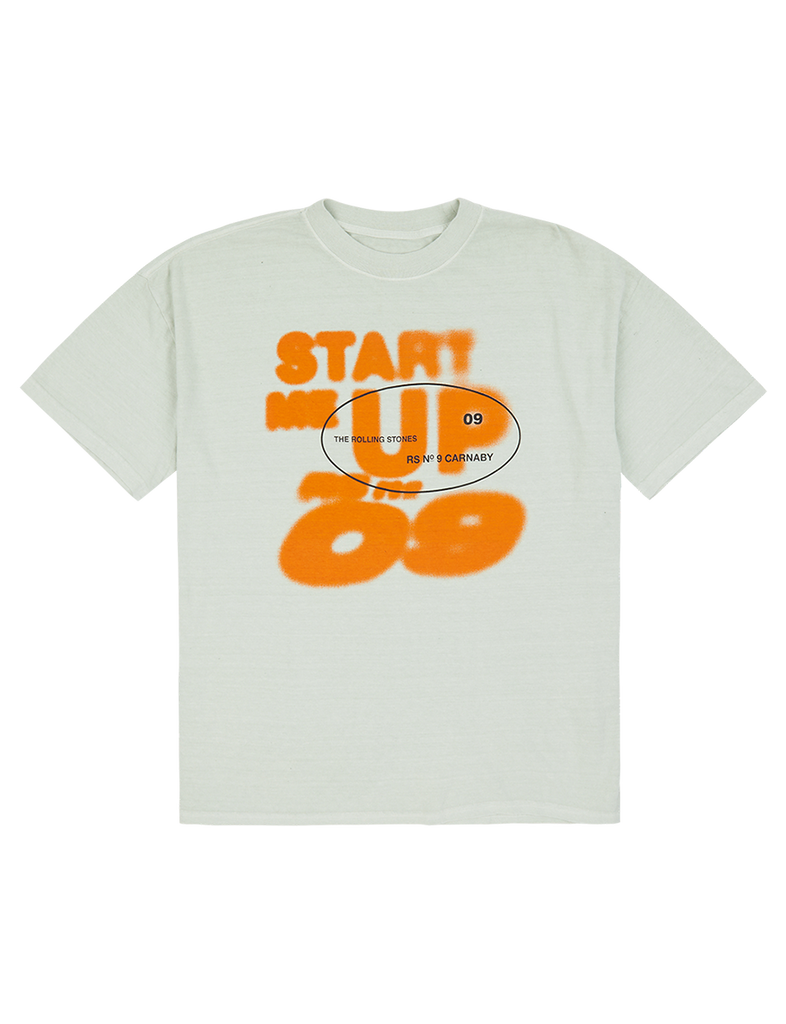 Blurred Start Me Up T-shirt Front