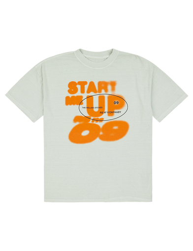 Blurred Start Me Up T-shirt Front