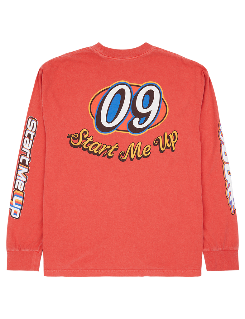 The sweater Supreme x Fox Racing Juice Wrld on his account