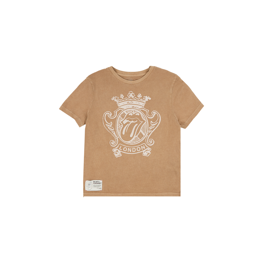 Stones Fitted Crest T-Shirt Front
