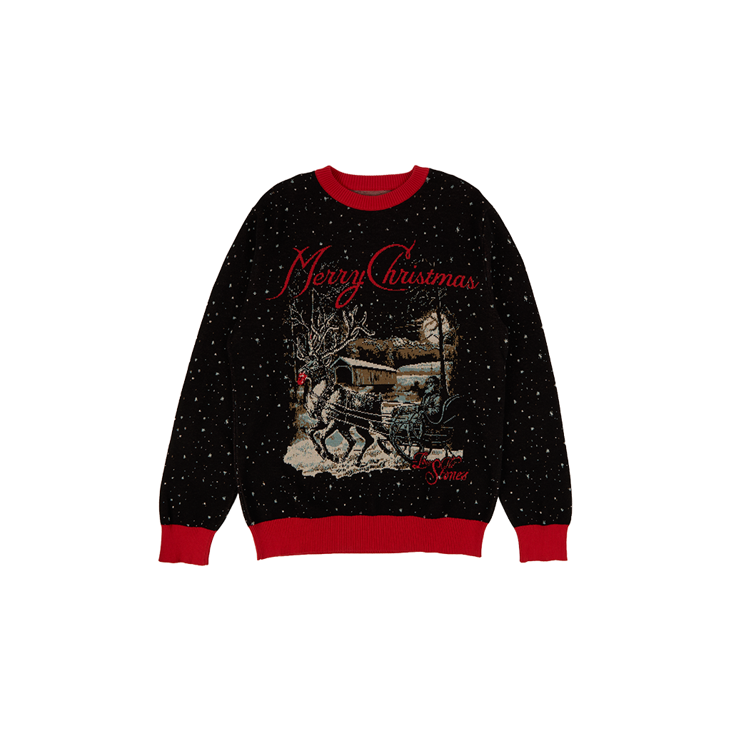 Stones Merry Christmas Knitted Jumper