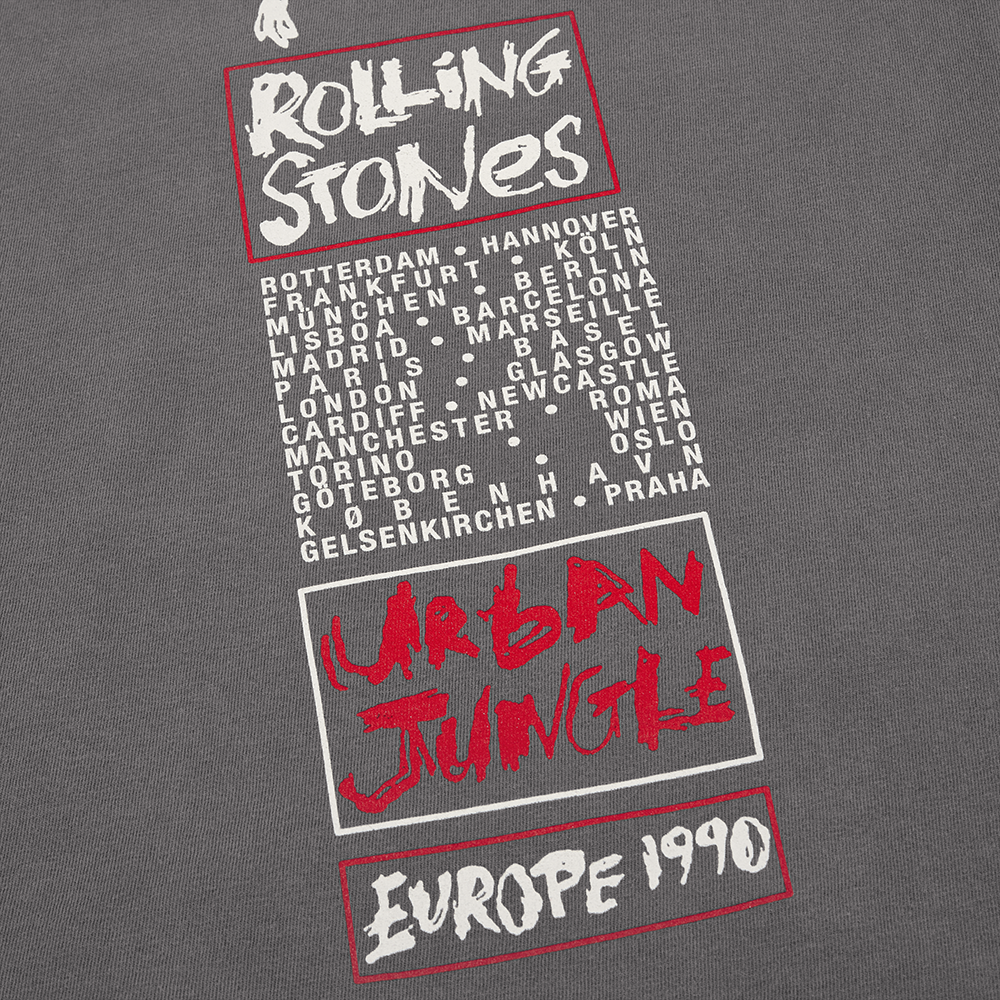 Urban Jungle Charcoal '90 Tour T-Shirt - RS No. 9 Carnaby St. Urban Jungle Charcoal '90 Tour T-Shirt - RS No. 9 Carnaby St.