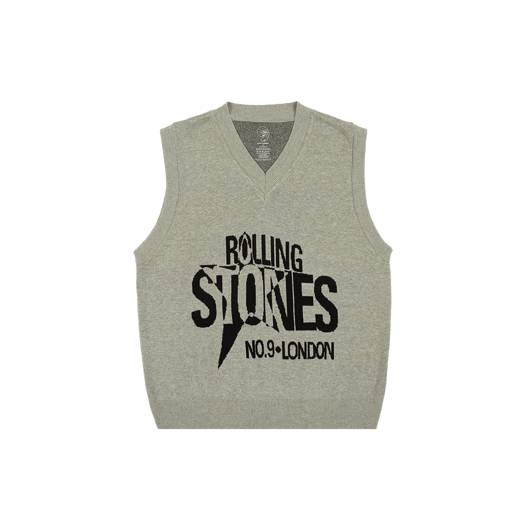 RS NO 9 KNITTED V-NECK VEST