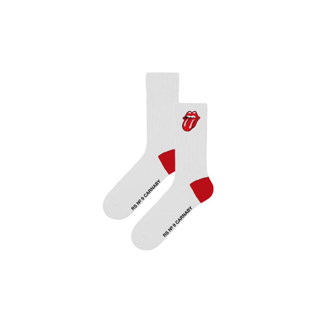 RS No. 9 Set Socks - White