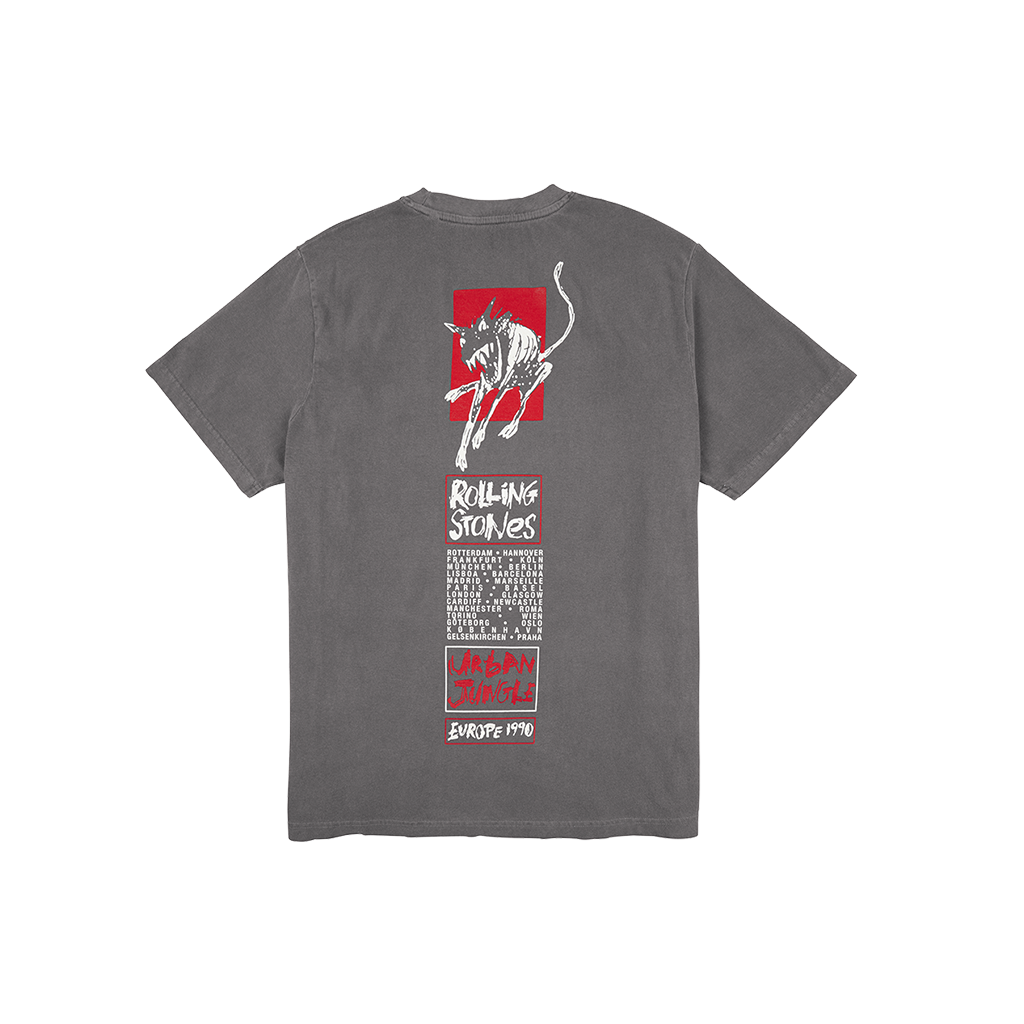 Urban Jungle Charcoal '90 Tour T-Shirt Back