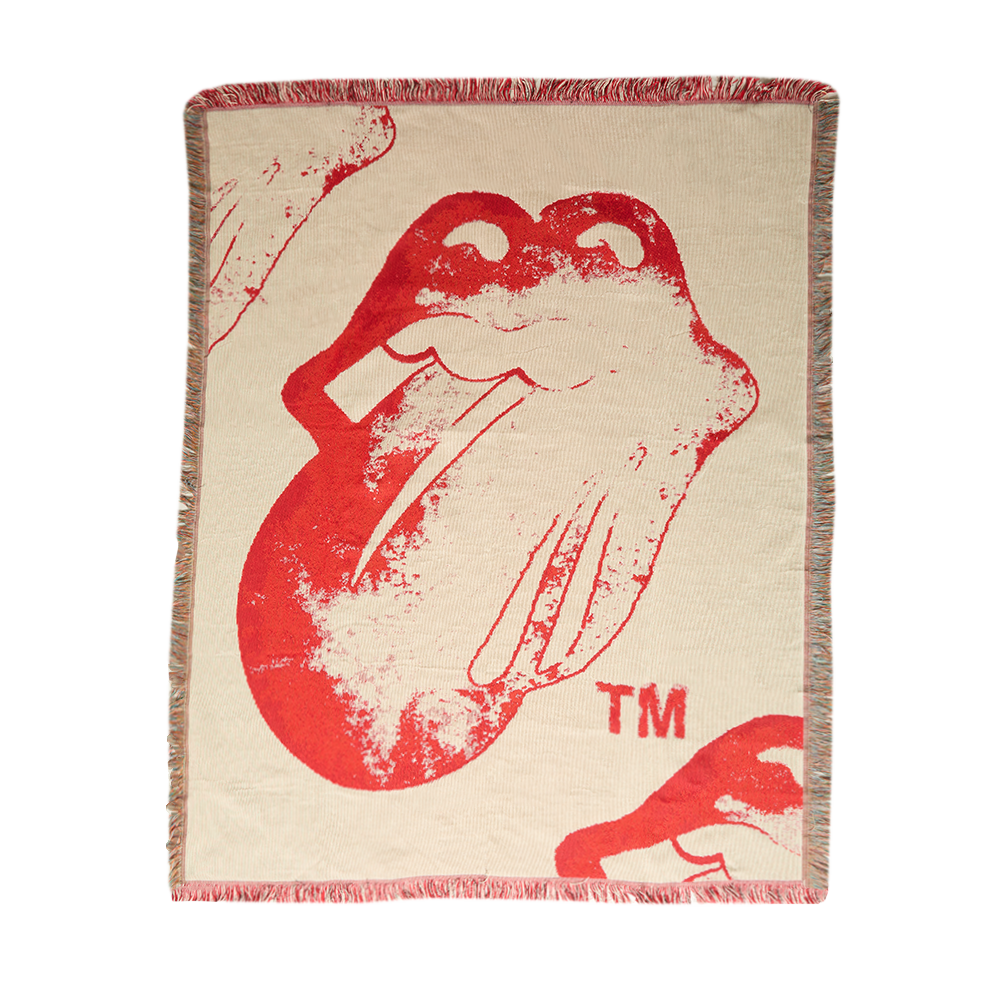 Trademark Stones Logo Woven Blanket Front 