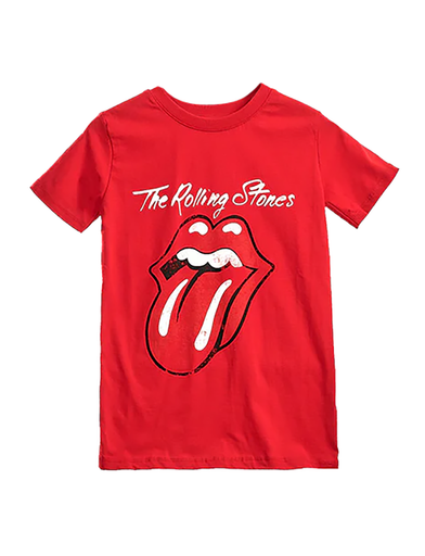 Stones Red Kids Classic Tongue T-Shirt