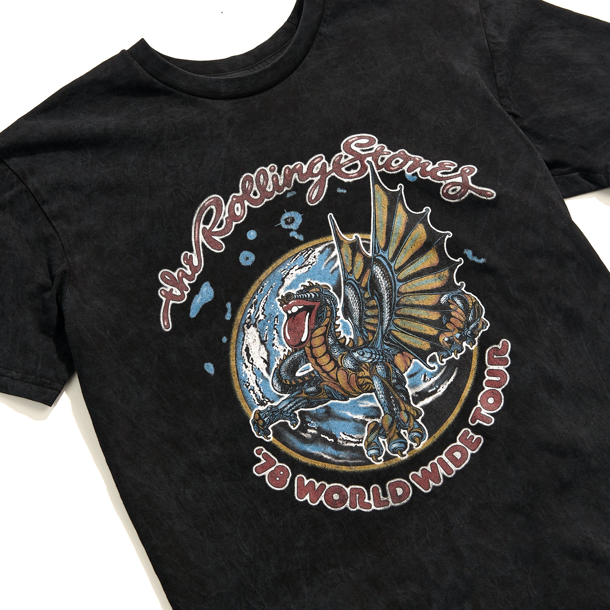 World Tour Dragon '78 T-Shirt Front Detail