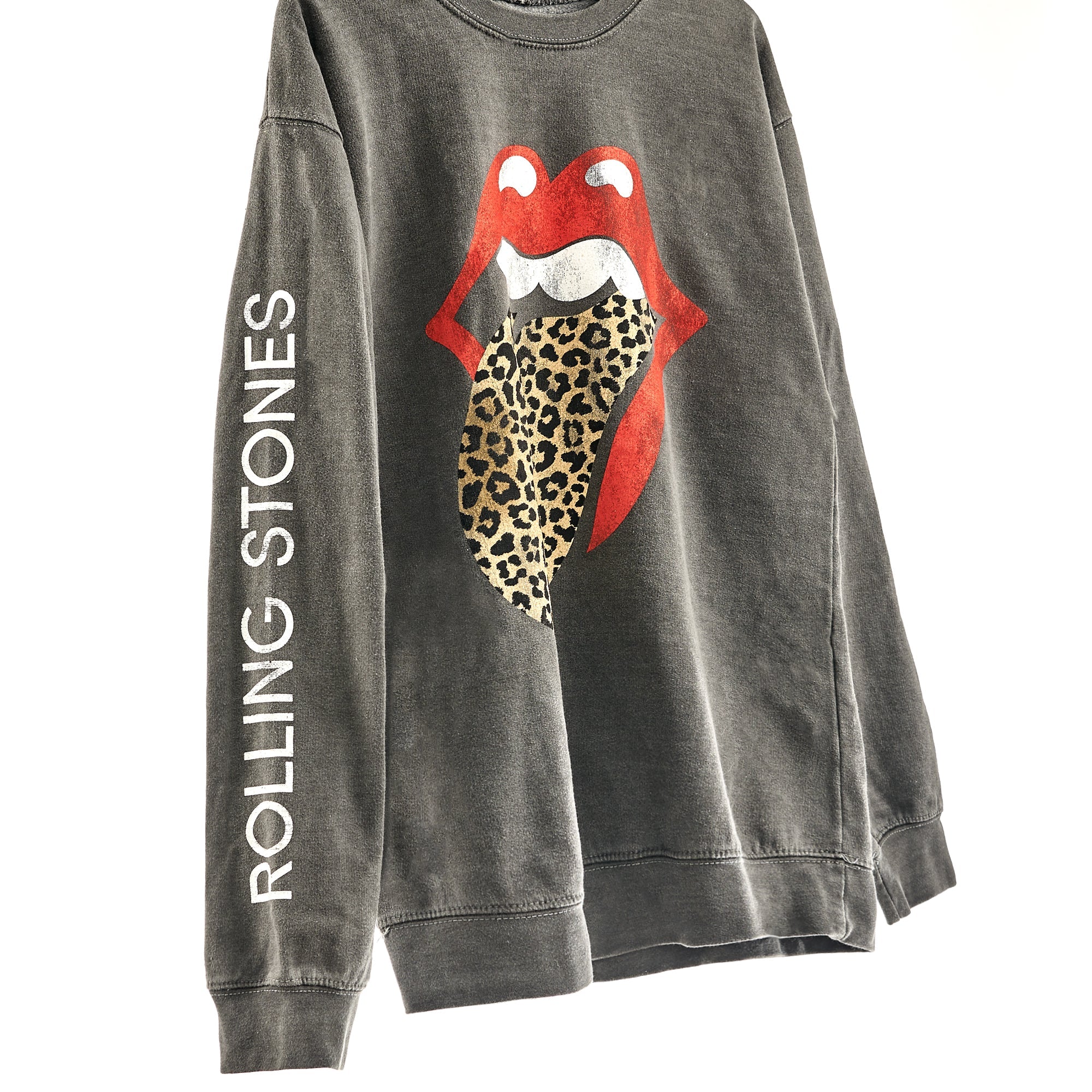 Leopard Tongue Washed Crewneck RS No. 9 Carnaby St