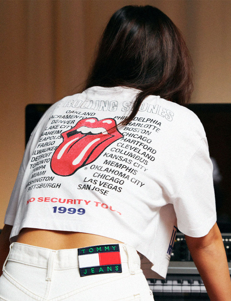 Stones x Tommy Hilfiger Crop T-Shirt – RS No. 9 Carnaby St.