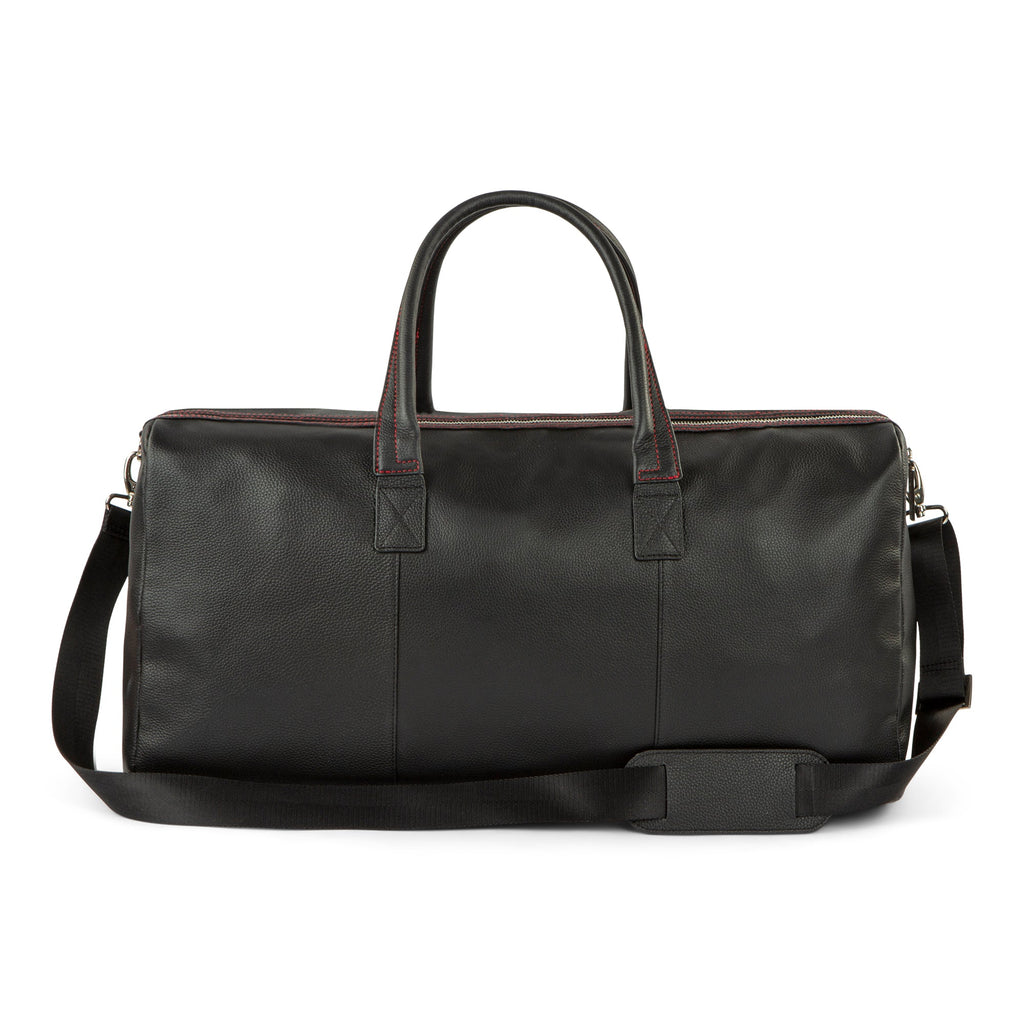 Classic leather duffle discount bag