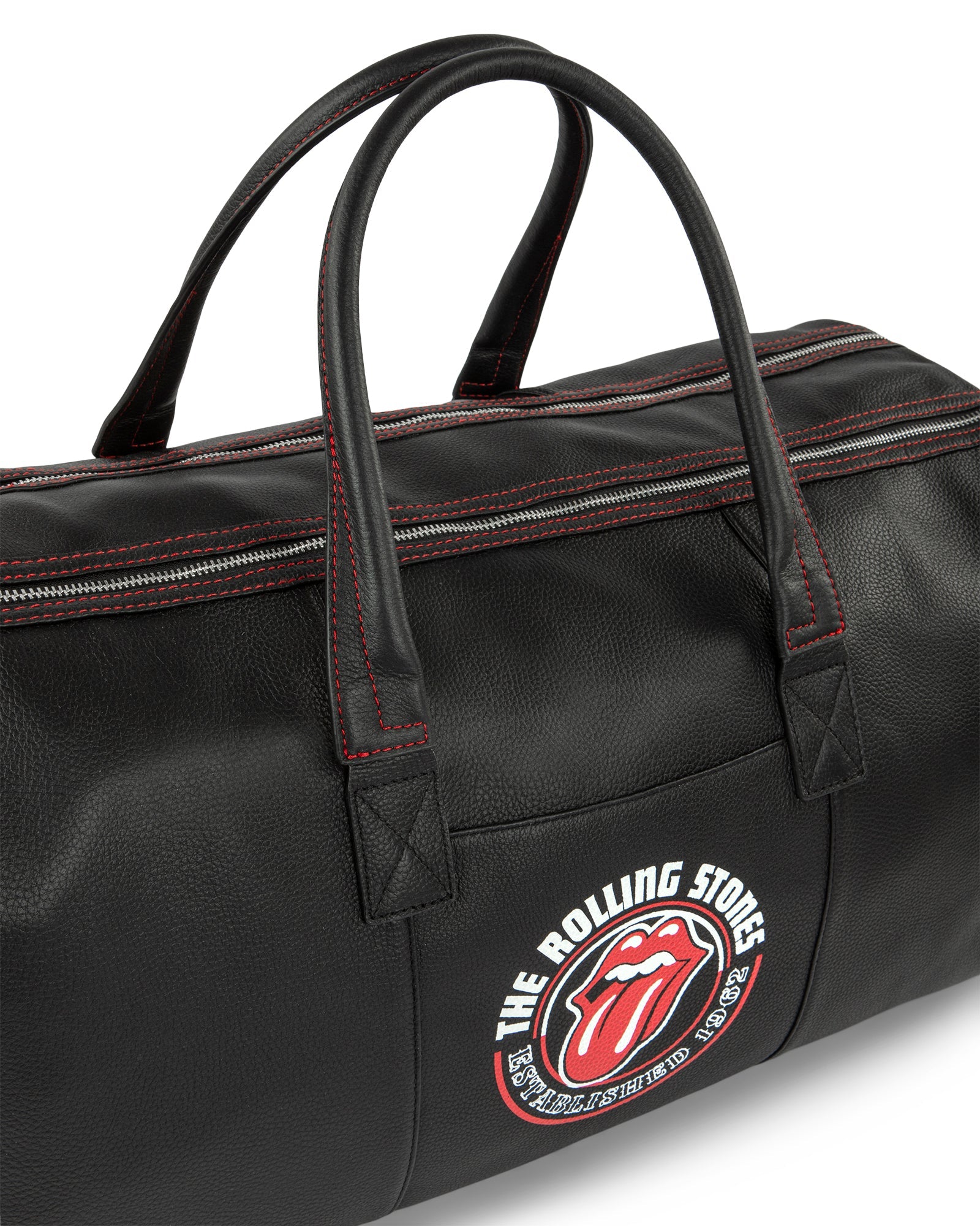 Classic Logo Premium Pebbled Leather Duffle Bag - RS No. 9