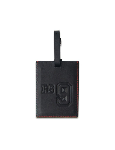 RS No. 9 LEATHER LUGGAGE TAG FRONT