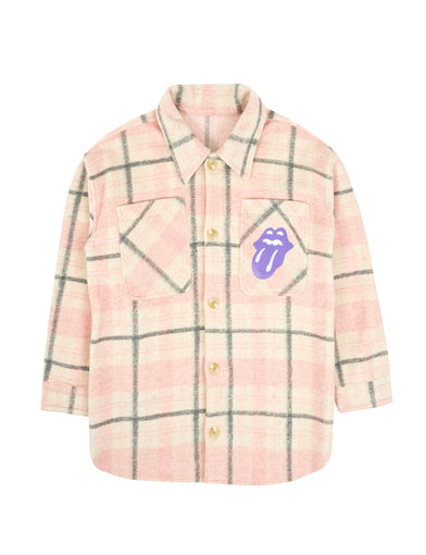 Plaid Longline RS Overshirt Front