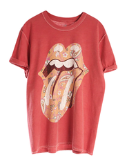 Paisley Classic Tongue Vintage Cuffed Sleeve T-Shirt – RS No. 9 Carnaby