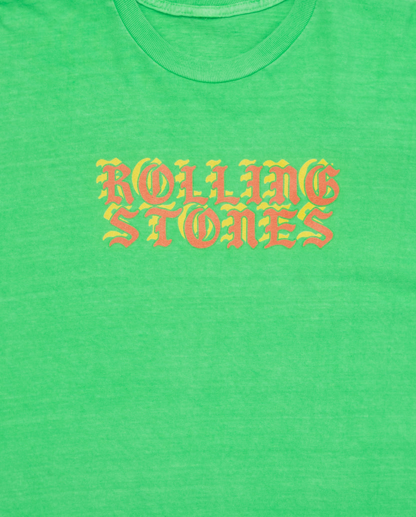 ROLLING STONES VOODOO SKELETON T-SHIRT FRONT DETAIL