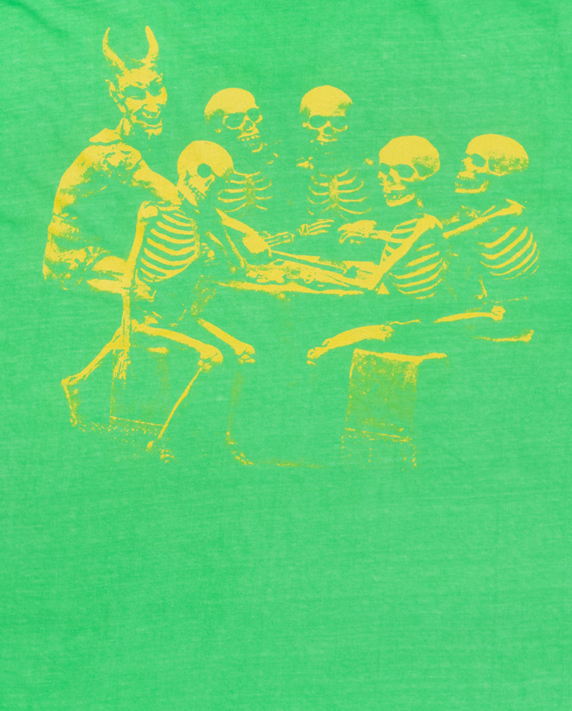 ROLLING STONES VOODOO SKELETON T-SHIRT BACK DETAIL