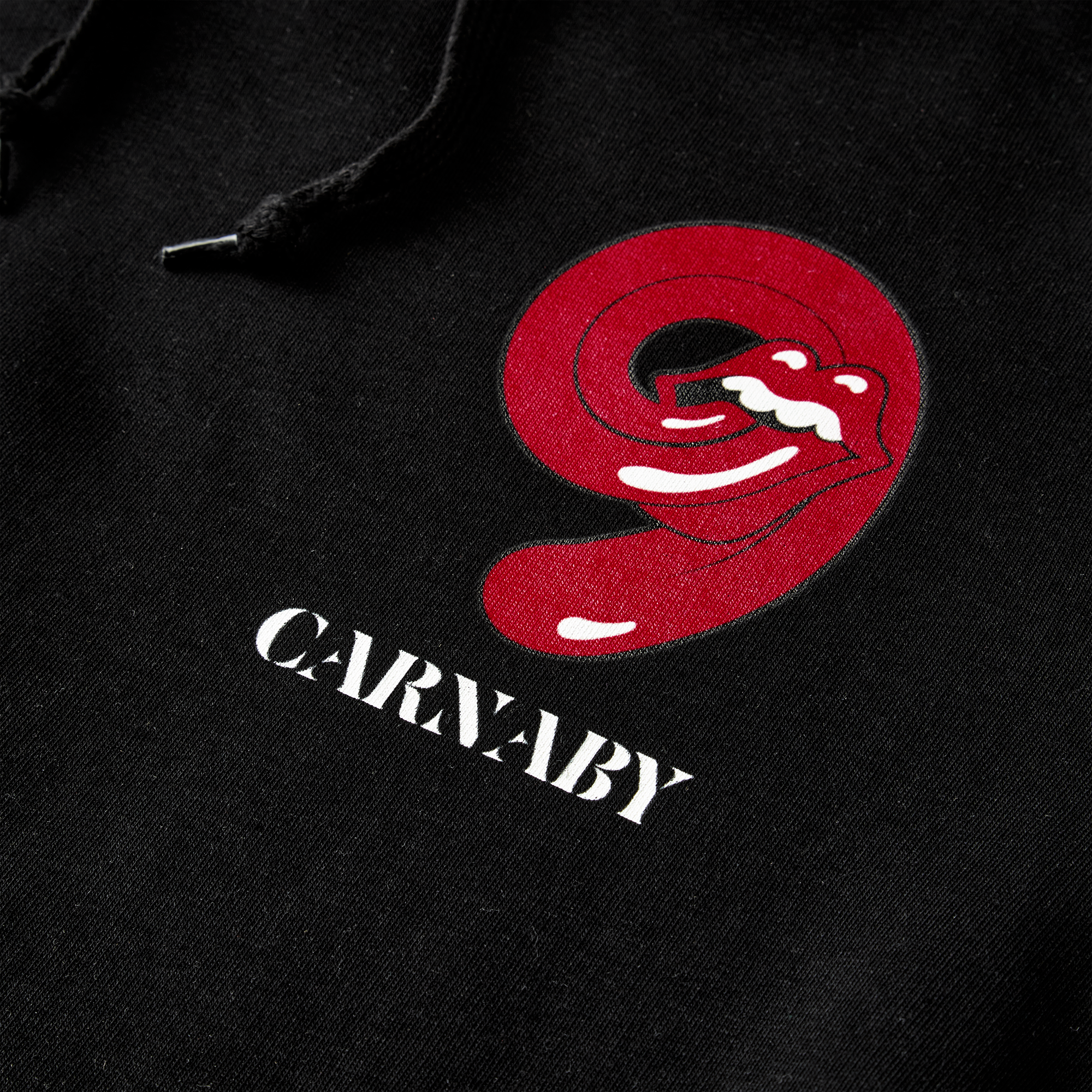 RS NO 9 SIXTY Tour Hoodie Front Detail