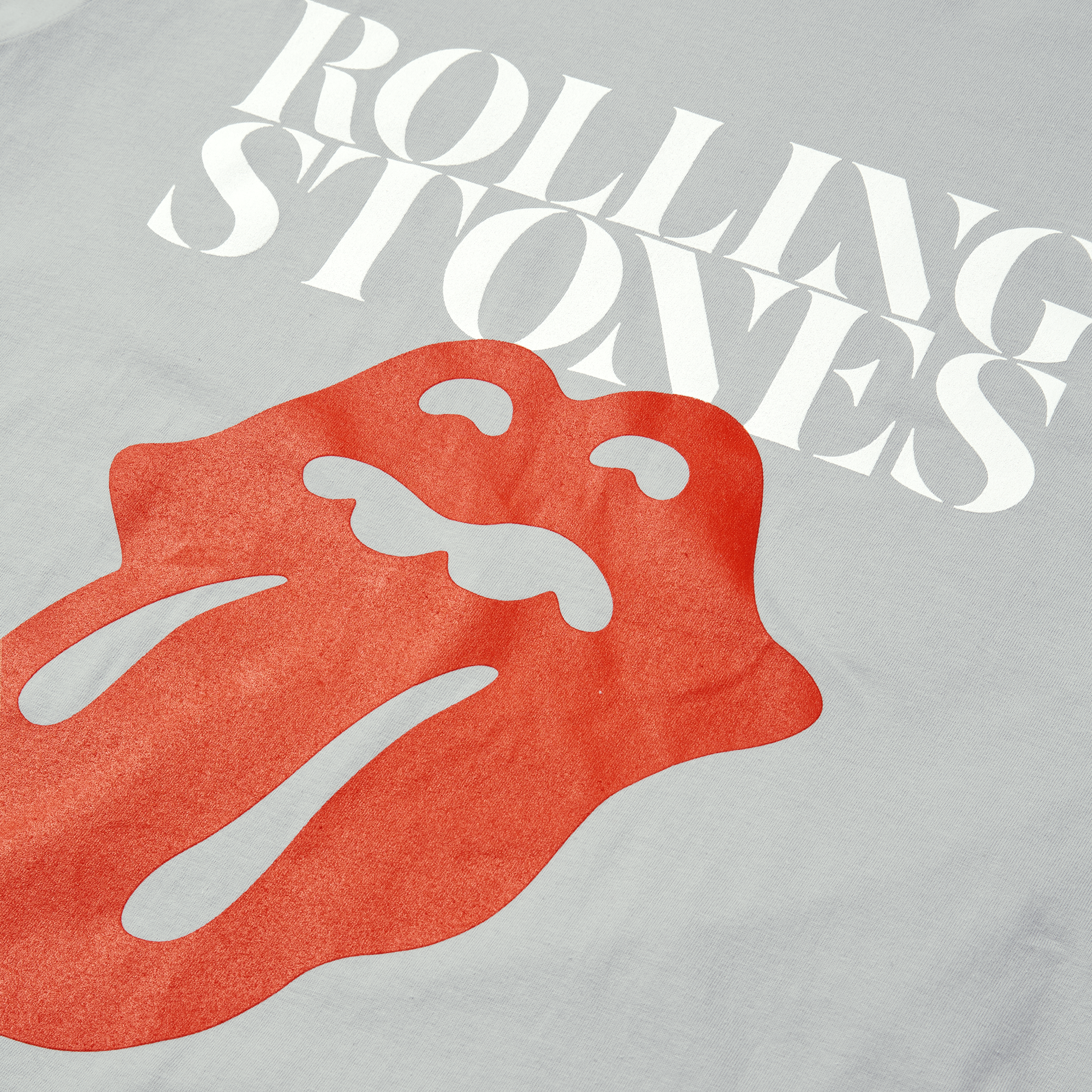 SIXTY Logo Rolling Stones T-Shirt Front Detail
