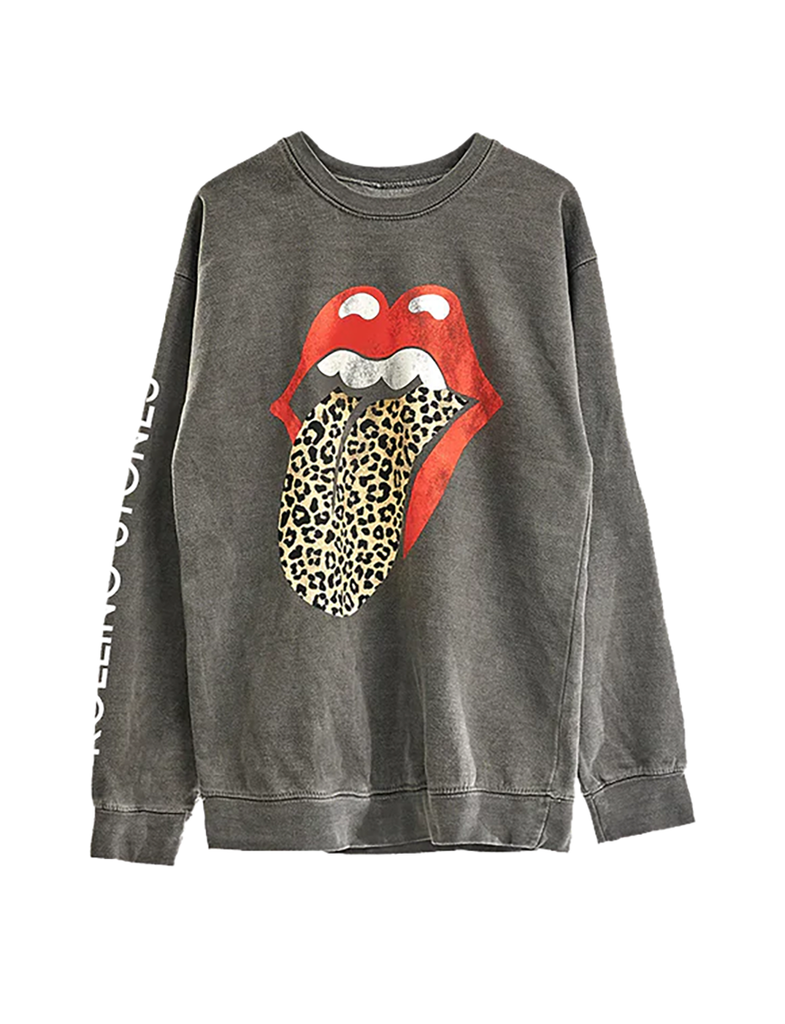 Rolling stones tongue sweatshirt sales