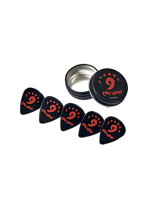 No. 9 Tinned Plectrum Set